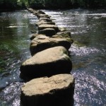 Stepping stones leading to…