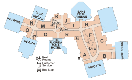Tripadvisor - Mall Directory (Map) - תמונה של ‪Sawgrass Mills