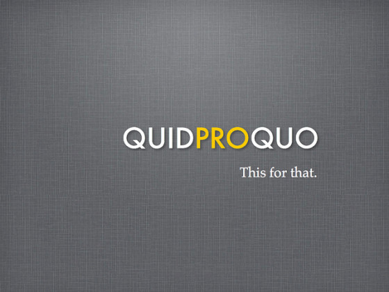 Quid Pro Quo